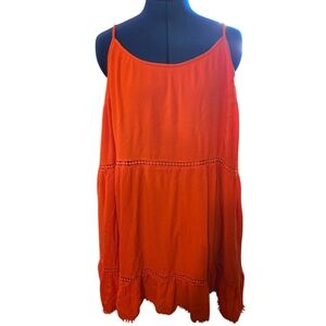 Old Navy  Orange/Red Boho SunDress